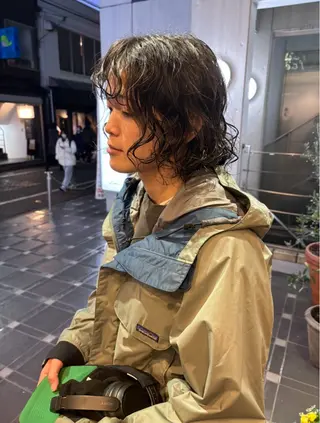 パーマ メンズ しみず さくら🌸のヘアスタイル