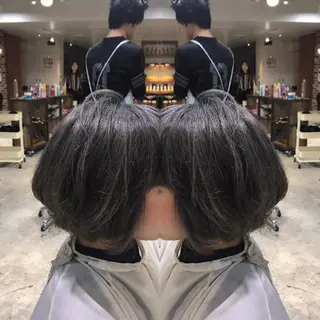 ショート カラー パーマ ヘアアレンジ メンズ Forest. -髪質改善-のヘアスタイル