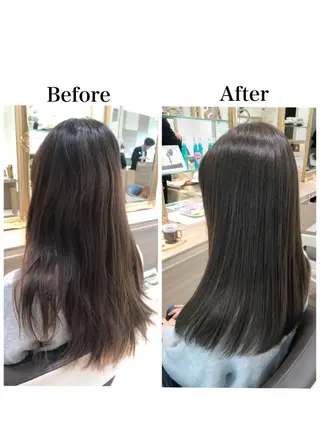 ロング 新宿 木下拓哉のヘアスタイル