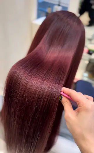 ロング カラー Ash 銀座店所属・銀座/カラー 🎀momo🎀のヘアスタイル