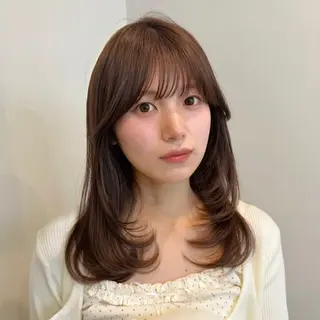 ミディアム カラー レイヤー/艶カラー /sora🌙✨️のヘアスタイル