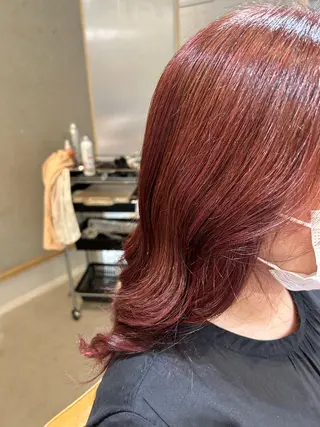 カラー 艶髪/韓国風🤍🖤 小林実央‎のヘアスタイル