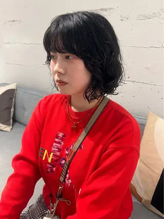 ショート 峯田 優花のヘアスタイル
