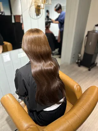 ロング カラー 韓国ヘア/髪質改善 /natsuki🧸のヘアスタイル