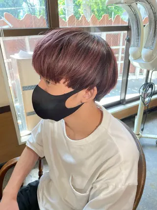 ショート カラー メンズ キッズ オトナヘア🌸 harukaのヘアスタイル