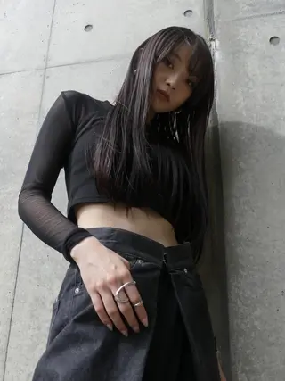 ロング ano 駒沢所属・鎌田 唯斗のヘアスタイル