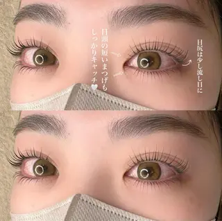 マツエク・マツパ Lino. SONOKOのマツエク・マツパデザイン