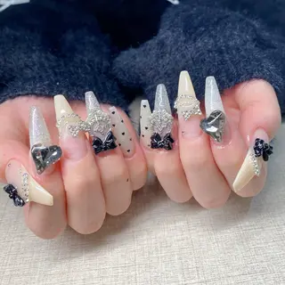 ネイル Momo チップ長さ出し専門店のネイルデザイン