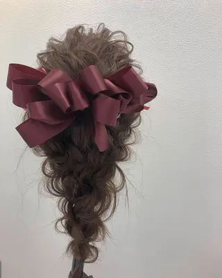 ヘアアレンジ GiseL アンリのヘアスタイル