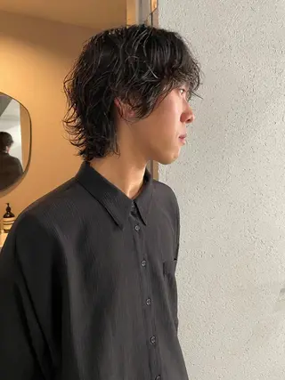 ショート パーマ メンズ 吉田一輝 外国人パーマのヘアスタイル