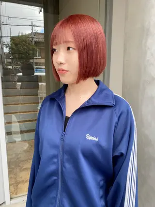 カラー レイヤーカット/ ダブルカラーサクライのヘアスタイル