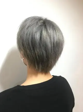 ショート カラー ヘアアレンジ メンズ 🧶ブリーチカラー TERU🧶のヘアスタイル