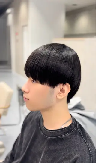 ショート パーマ メンズ 🔮メンズ縮毛矯正 毛流れパーマ💎竹永のヘアスタイル