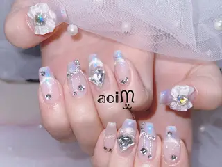 ネイル 葵うさぎ所属・葵うさぎ AIのネイルデザイン