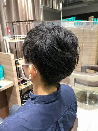 ショート メンズ 髪質改善・縮毛矯正 Taijuのヘアスタイル