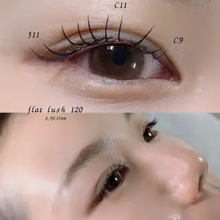 マツエク・マツパ LaLa Peach 福岡のマツエク・マツパデザイン