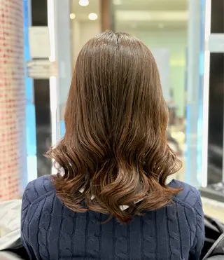 ミディアム パーマ 🌸銀座No.1パー マ🌸いでいあやのヘアスタイル