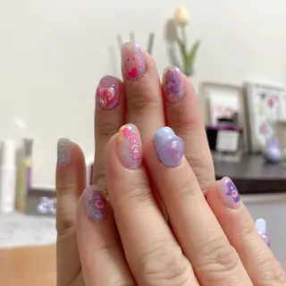 プーモワベリー所属・韓国ガーリー🎀 岐南🤍ななみのネイルデザイン