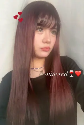 ロング SOL🐈‍⬛ しゅのんのヘアスタイル