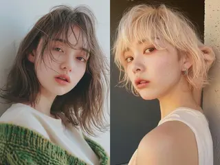 ミディアム カラー 🌜 Lulu 🌛 公式/大通のヘアスタイル