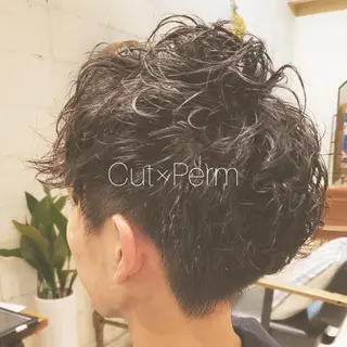 パーマ メンズ 𓅰なかがわ ふみな𓅯のヘアスタイル
