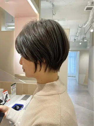 ショート 江崎 良のヘアスタイル
