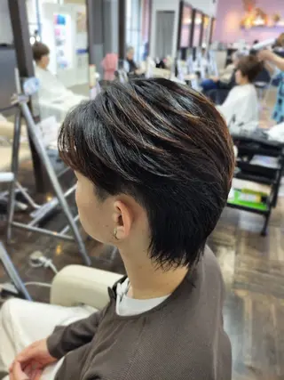 ショート メンズ 久保西🐶 Hirokiのヘアスタイル