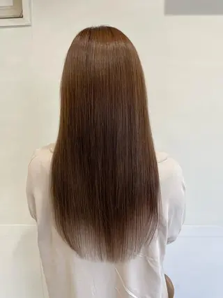 ミディアム カラー ヘアアレンジ キッズ マツエク・マツパ 髪質改善カラー🦋 田村のヘアスタイル