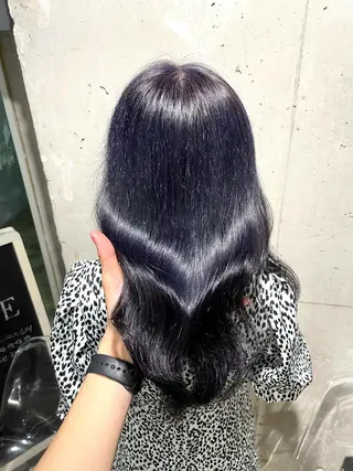 セミロング カラー ベージュカラー💖 やすひろのヘアスタイル