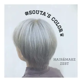 ショート カラー ange☞ soutaのヘアスタイル