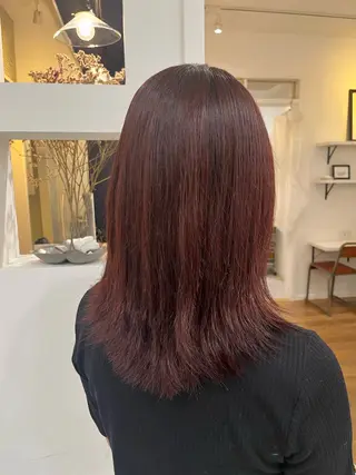 セミロング 無料カットモデル‪✨ ✂️Nanami🌷のヘアスタイル