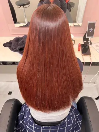 ロング カラー エフェクトブリーチ／ レイヤーカット／翔のヘアスタイル