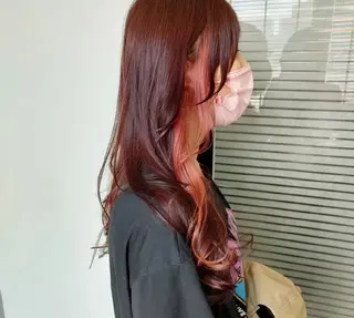 ロング カラー sepiage trois所属・酒井 亜希のヘアスタイル