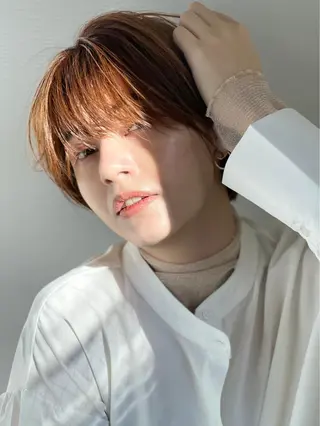 カラー BUZZ所属・四ッ井 翔のヘアスタイル