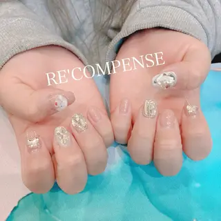 ネイル RE'COMPENSE所属・れこん ぱんすのネイルデザイン