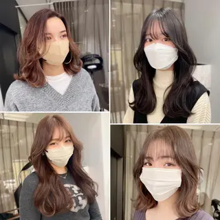 ロング 京都レイヤーカット/ 縮毛矯正/羽柴りくのヘアスタイル