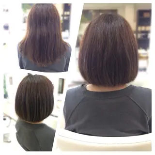 ミディアム いけだ ゆうのヘアスタイル