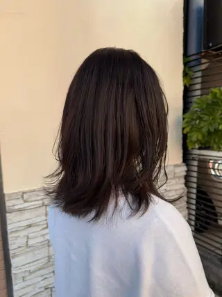 ミディアム カラー HAIR CALM 鹿島田店所属・✄‬齋藤 なな✄のヘアスタイル
