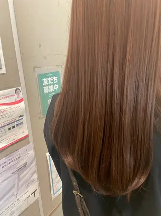 ロング カラー 羽山 笑夢のヘアスタイル