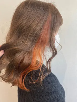 カラー 韓国ヘア/艶髪🎀 宮川みほのヘアスタイル