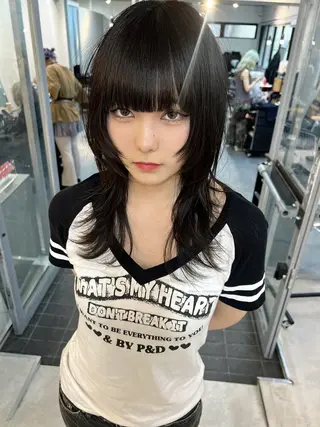 セミロング towa 豊中店 【髪質改善/ショートボブ/レイヤーカット】所属・川添 一生のヘアスタイル