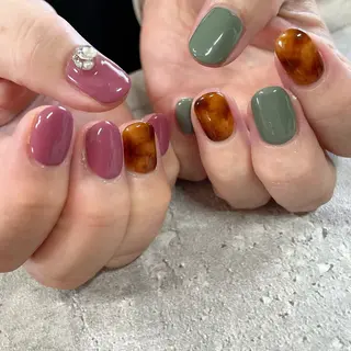 ネイル 東 千夏のネイルデザイン