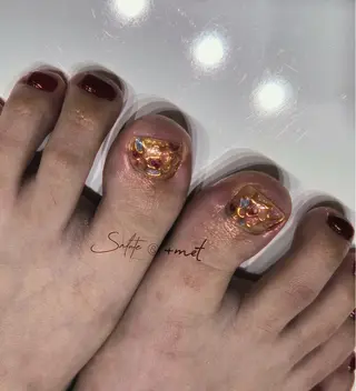 ネイル 渋谷 怜奈のネイルデザイン