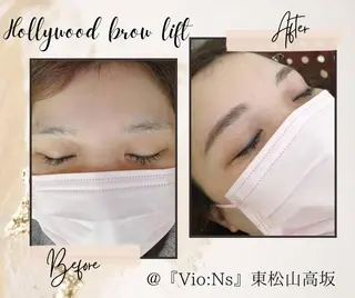 アイブロウ TotalBeautySalon『Vio:Ns』所属・『Vio:Ns』 KAORIの眉毛・アイブロウイメージ