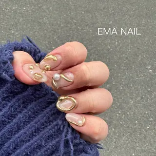 ネイル EmaNail新大阪所属・nailist 🍊Linaのネイルデザイン