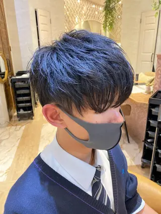 メンズ Puamelia 名古屋所属・韓国風ヘア✻透明感 カラー✻yukaのヘアスタイル