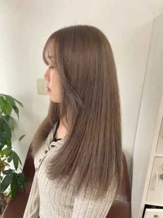ロング luna所属・luna ayane ／透明感カラーのヘアスタイル