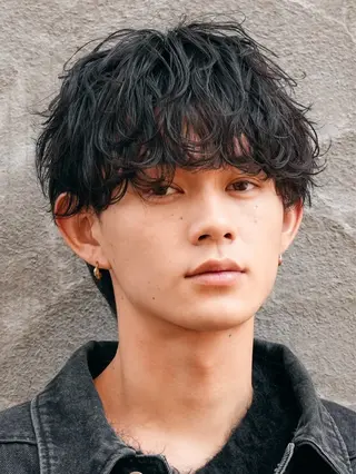 メンズ fifth men's原宿所属・fifth/原宿/ シャドウパーマ/カズのヘアスタイル