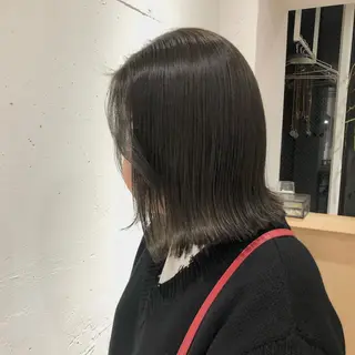 ミディアム カラー パーマ ヘアアレンジ メンズ キッズ ネイル マツエク・マツパ アイブロウ お洒落パーマ/ボブ ❄️Tomoka❄️のヘアスタイル