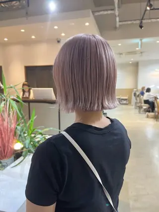 カラー 中津/梅田/波巻き /髪質改善/愛芽のヘアスタイル